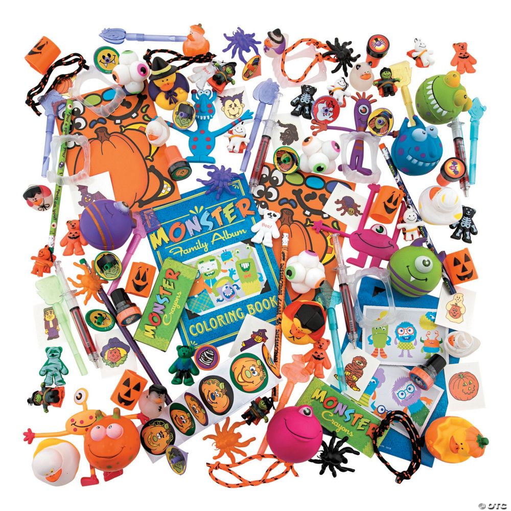 500 Pc Bulk Halloween Novelty Toy Assortment