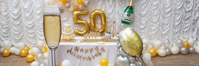 50th Anniversary Party Supplies
