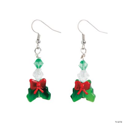 Holly Earrings Craft Kit - Discontinued