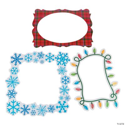 Merry & Bright Picture Frame Cutouts Discontinued