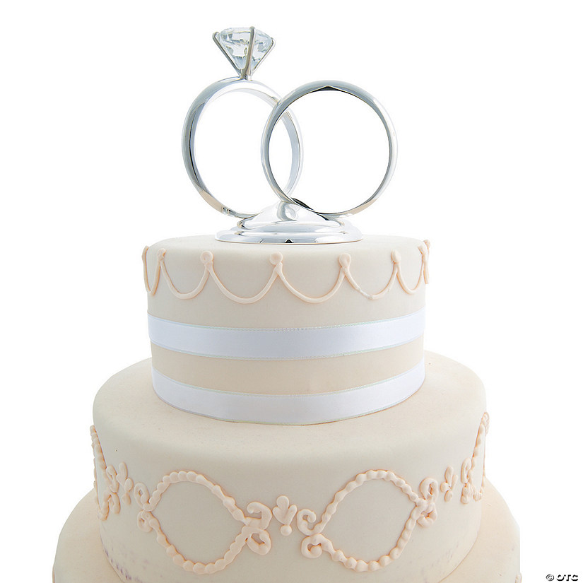 Wedding Ring Cake Topper - Discontinued