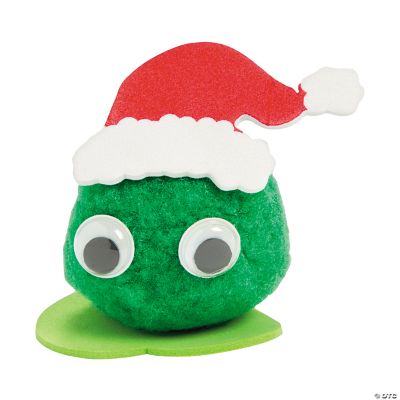 Green merry monster pompom craft kit  discontinued