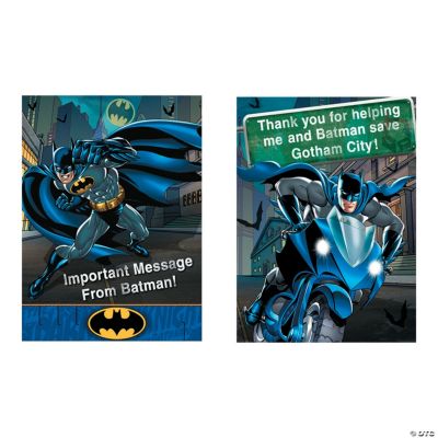 Batman Heroes Invitations/Thank You Cards - Discontinued