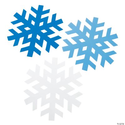 Enormous Snowflake Shapes - Discontinued