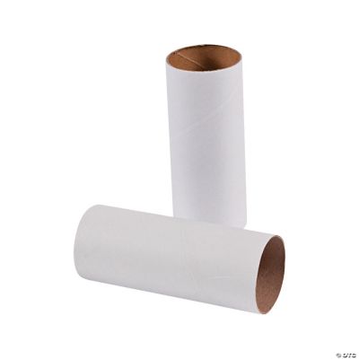 24-Pack Cardboard Tubes Craft Rolls Empty Toilet Paper Rolls for Crafts,  White, PACK - Kroger