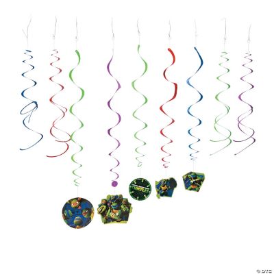 Teenage Mutant Ninja Turtles Swirl Decorations Discontinued