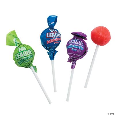 Big League Chew® Bubble Gum Lollipops - Discontinued