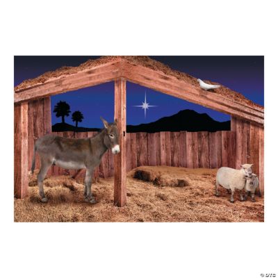 Nativity Stable Background