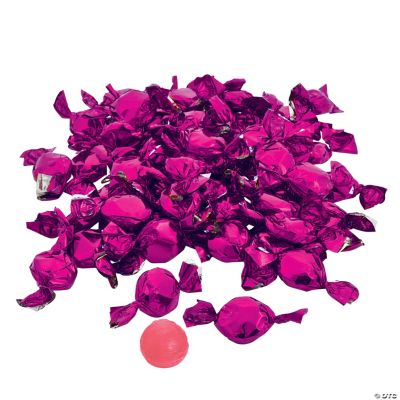 Hot Pink FoilWrapped Hard Candy Discontinued