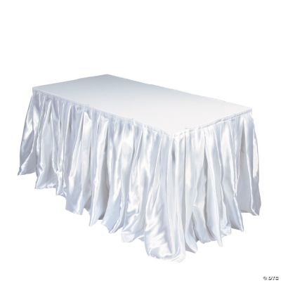 White Table Cover Collection Discontinued