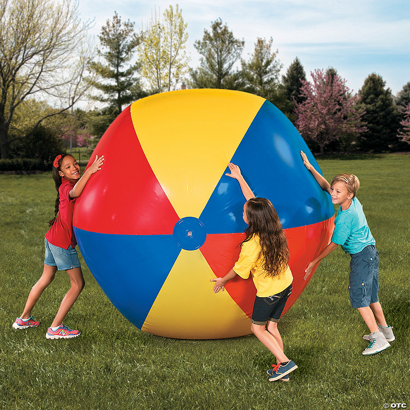 Giant Beach Ball Jumbo Huge Water Games For Kids Big Inflatable Large Outdoor 