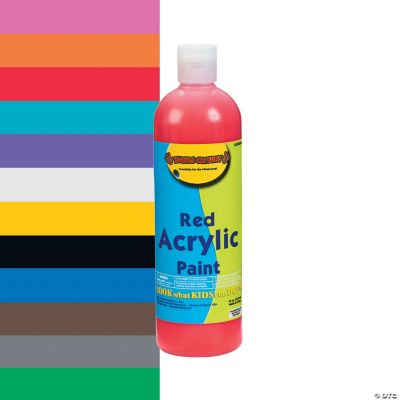 16oz. Washable Acrylic Paint Discontinued