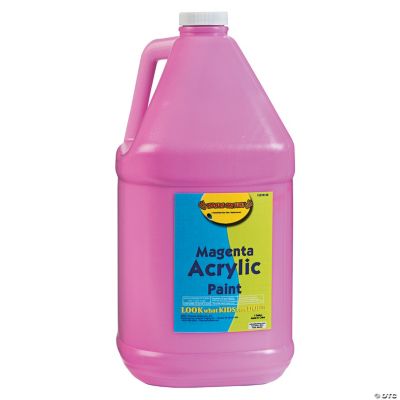 Gallon Washable Magenta Acrylic Paint Discontinued
