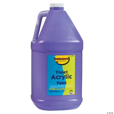 Gallon Washable Violet Acrylic Paint Discontinued
