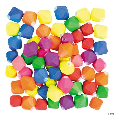 Rubber Coated Bicone Beads 12mm 14mm Discontinued