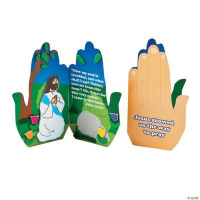 Praying in the Garden Handprint Craft Kit Makes 12