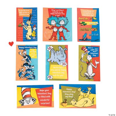 Dr. Seuss™ Valentine Cards - Oriental Trading