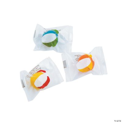 Beach BallPrinted Wrapped Gumballs Discontinued