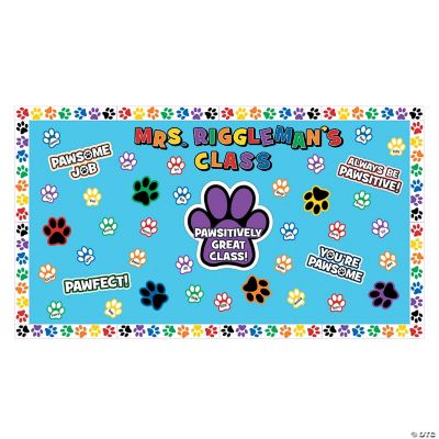 Paw Print Bulletin Board Set - 20 Pc. | Oriental Trading