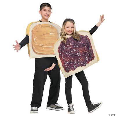 Kid's Peanut Butter N Jelly Costume | Oriental Trading