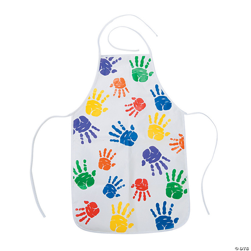 Childrens Play Apron sleeveless Easy Clean Play Wipe Clean Art Craft Waterproof