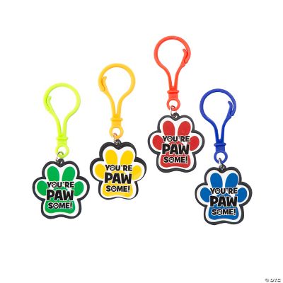 Oriental Trading Company 12 PC Classroom Pets Backpack Clips