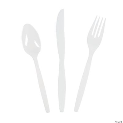 White Cutlery