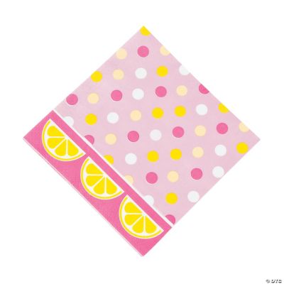 25 Pink With White Dot WAX PAPER Sheets-pink Lemonade Party Shop  Exclusive-basket Liners-food Safe 