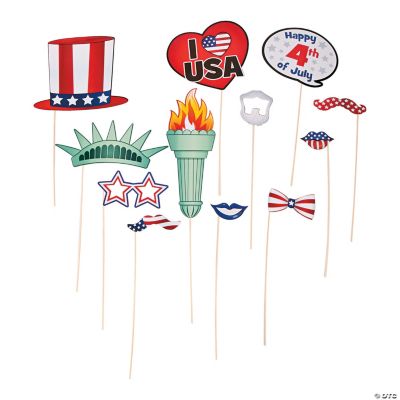 Patriotic Photo Stick Props | Oriental Trading