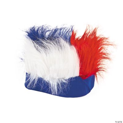 Red, White & Blue Crazy Hair Headband - Discontinued
