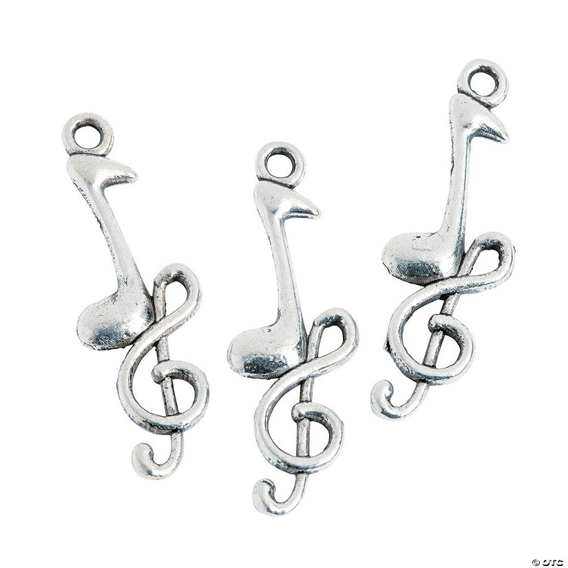 Musical Note Charms - 24 Pc. - Discontinued