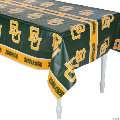 NCAA™ Baylor University® Plastic Tablecloth - Discontinued