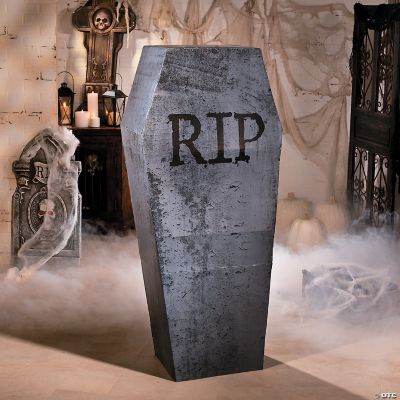 Coffin Cardboard Stand Up Halloween Decoration