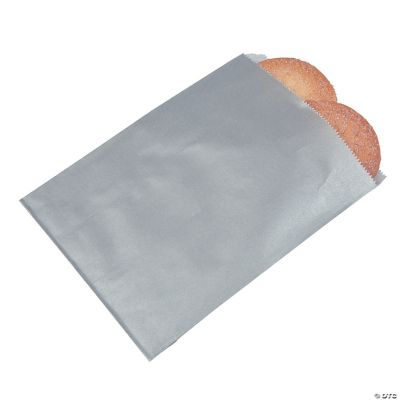 Silver Parchment Treat Bags Discontinued