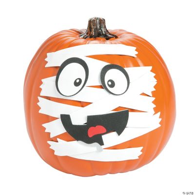 Mummy Pumpkin Decorating Craft Kit - Discontinued