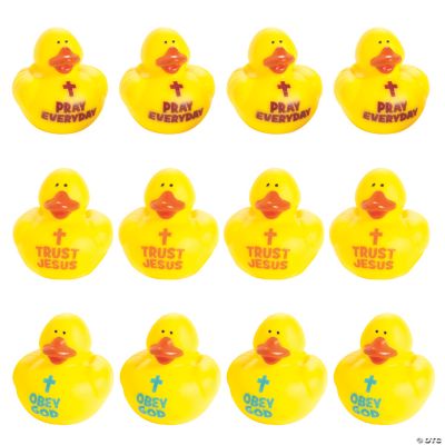 printed rubber ducks