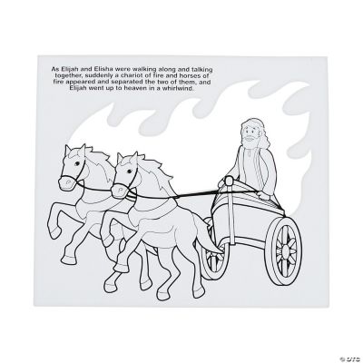 Download Color Your Own Elijah's Chariot Tissue Paper Craft Kit - Discontinued