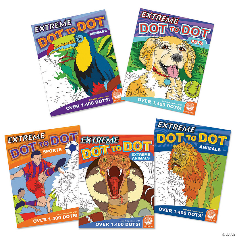 Dot To Dot Books For Preschoolers Extreme Dot To Dot For Adults By Activibooks  english  Paperback Book