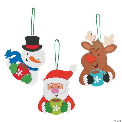 Snowman Foam Stickers (Pack of 200) Christmas Craft Supplies