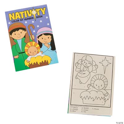 Nativity Color By Number Books Discontinued