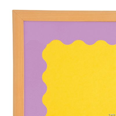 Purple Scalloped Bulletin Board Borders Discontinued