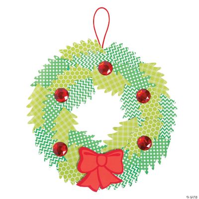 Holly Christmas Wreath Craft Kit  Discontinued