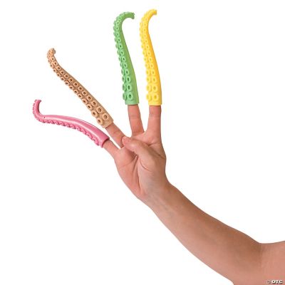 octopus tentacle finger puppet