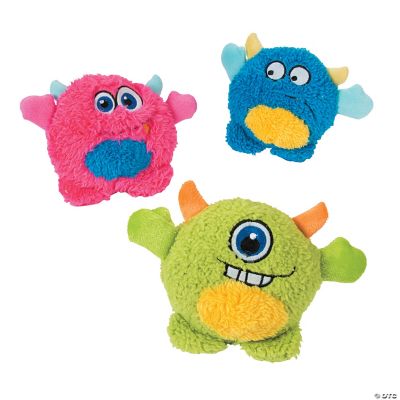 Plush Monster Squeaker Dog Toys - Discontinued