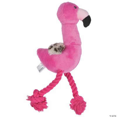 Plush Flamingo Dog Toy Discontinued