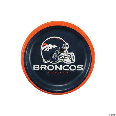 NFL® Denver Broncos™ Paper Dessert Plates - 8 Ct. - Discontinued