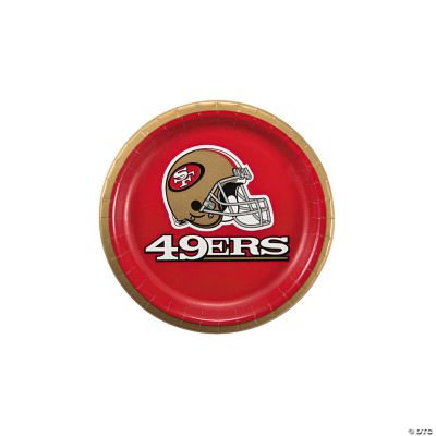 Nfl San Francisco 49Ers Paper Plate And Napkin Party Kit