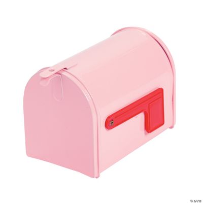 Pink Tinplate Mailbox Discontinued