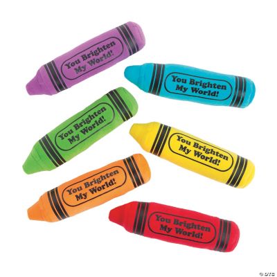 crayola plush crayon