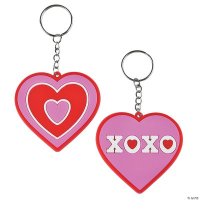 Valentine's Day Heart Keychains Discontinued